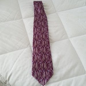 Docker Men's Purple Design Necktie